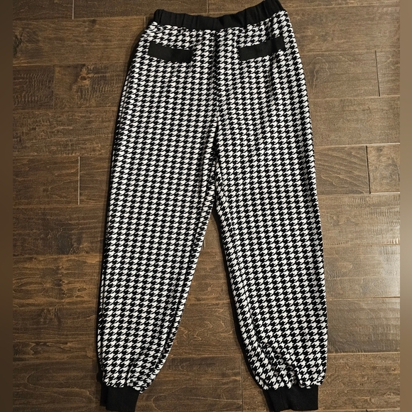 Houndstooth Shein Jogger 2-Piece Outfit sz medium - Picture 4 of 7